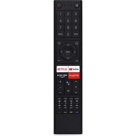 Télécommande TV Compatible avec CHiQ U50H7K GCBL TV02ADBBT, Sans Commande Vocale