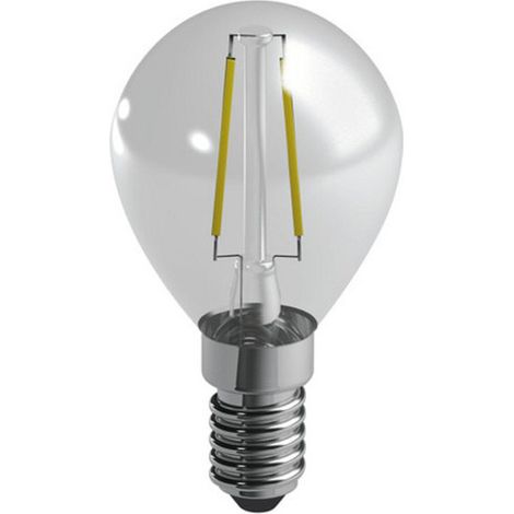 Lampe LED filaire boule E14 W 2,4 2700K Duracell