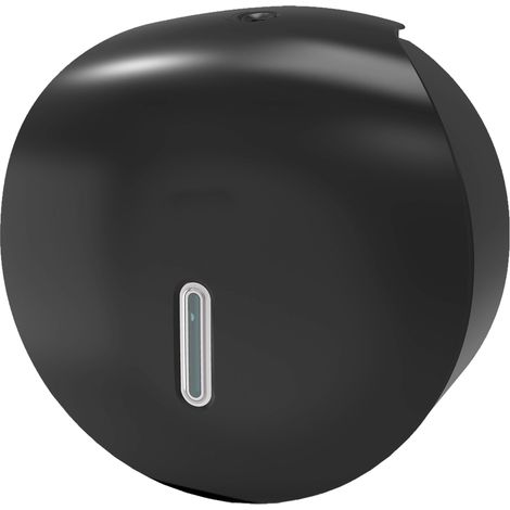Dispensador de papel higiénico en ABS color negro mate Tecom 151065NR  Negro mate