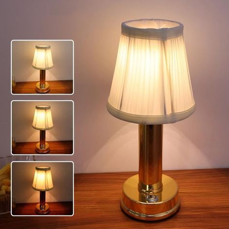 Lampe de Bureau LED Rechargeable - OEMG - Style Nortique - Gradation 3 Vitesses (1/4)