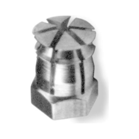 Tuerca expansible de latón M6 x12mm - 12mm