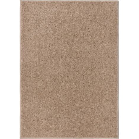 Tapis Salon Poils Courts. Marron. 240 X 340. Design, Chaud & Confortable (1/5)