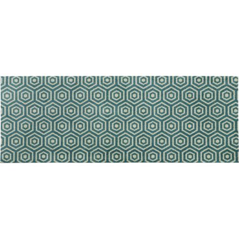 Mega Runner Mat, 57x150cm, Geo Hex (1/4)