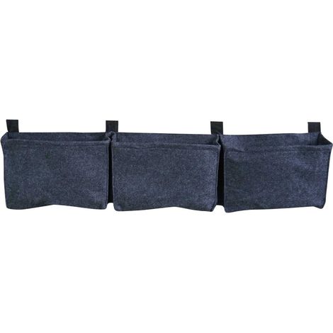 BALCONNIERE GRISE GEOTEXTILE 3 POCHES (1/3)