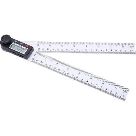 Rapporteur numérique, jauge d'angle, instrument de mesure avec affichage numérique, goniomètre en plastique ZX PD290 (1/5)