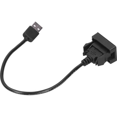 Chargeur Voiture USB Câble Adaptateur Prise Allume-Cigare ABS Portable Sortie Double Port (1/5)