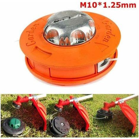 Bobine Fil Tete Debroussailleuse Universelle M10 X 1,25 Filetage à Gauche Pièces de Rechange Coupe Bordure (M10 X 1,25) (1/4)