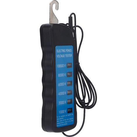 Tragbarer Elektrozaun für Nutztiere, 10000V Spannungsprüfer mit 6 Kontrollleuchten, CE- und RoHS-zertifiziert, Modell MLD-001 (1/5)