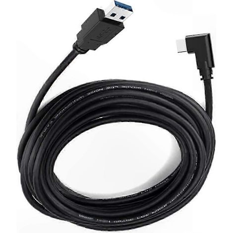2 m langes USB-Kabel, kompatibel mit Intuos Pro PTH460, PTH-660, PTH-860 – Kabelgebundene Verbindung für Grafiktablett, Laden und Datenübertragung, schwarze Ausführung, Ersatzteil (1/5)