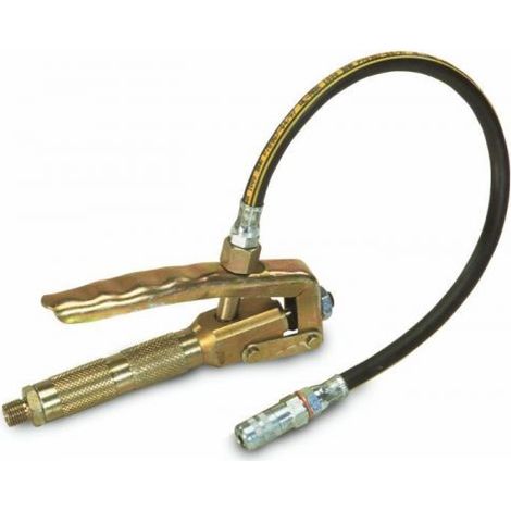 PISTOLA DI RICAMBIO PER INGRASSATORE A BARILE COMPLETA DI FLESSIBILE 1/4 (32447) (1/2)