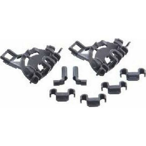 Paliers de fixation panier inférieur (166424-15128) Lave-vaisselle 00428344 BOSCH