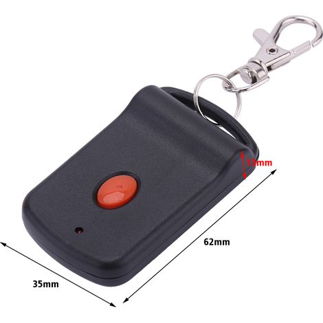 Télécommande sans fil portable à 1 bouton pour porte de garage, émetteur 315 MHz, ouvre-portail