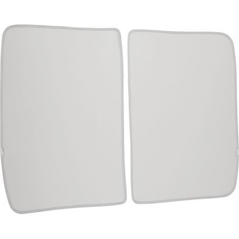 Toit vitré pare-soleil, isolation thermique et protection UV, type divisé, remplacement pour Tesla Model Y 2021 à 2023, gris (1/5)