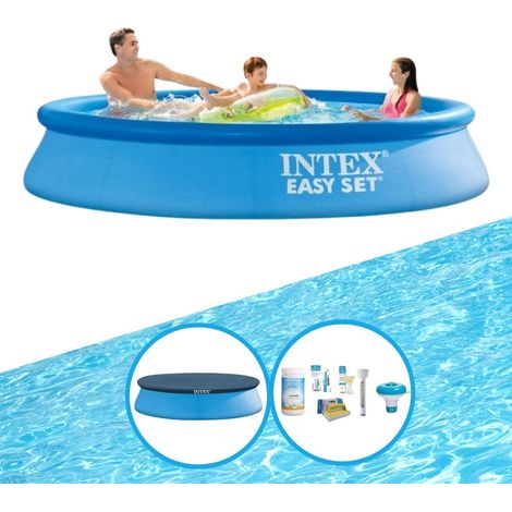 Intex Piscine Easy Set Ronde - 305x61 cm - 3-pièces S22378 (1/5)