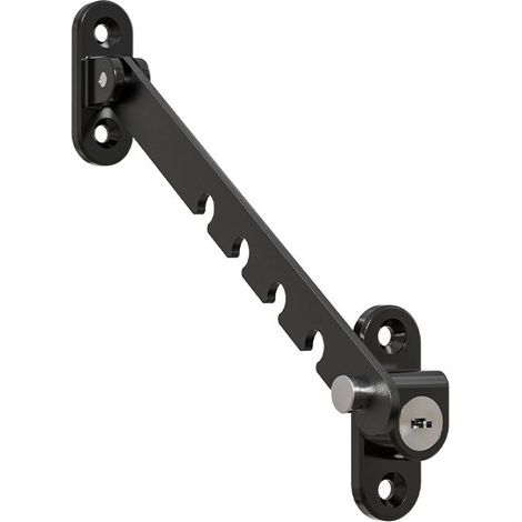 Limiteur D Ouverture De Fenetre - Acier Au Carbone - Pour Cuisine Chambre Salle De Bain - Reglable En Angle - 1 Unite (1/4)