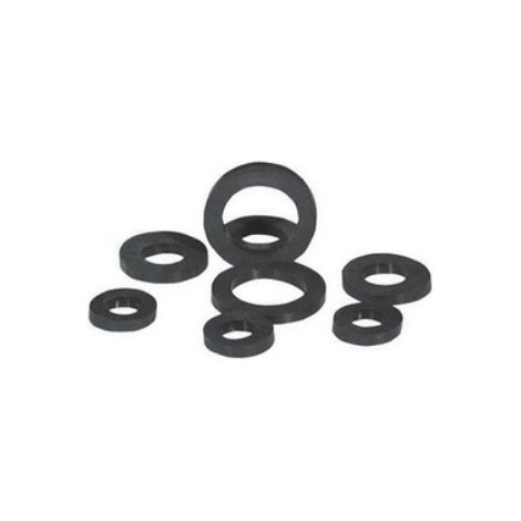 GUARNIZIONE PER RACCORDI SANITARI IN GOMMA T.M. 1/2  mm. 2,5 G.M.P PZ 100 (1/2)