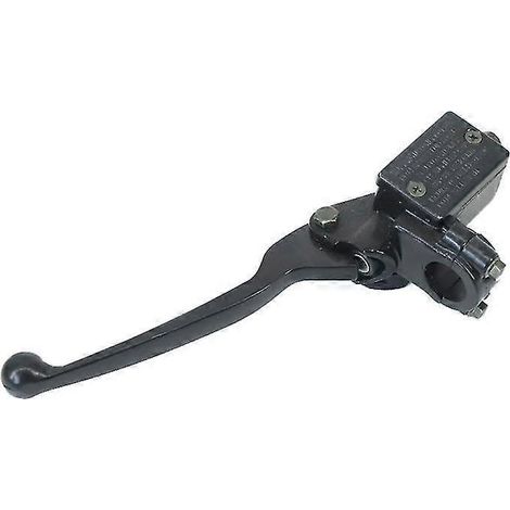 Maître-cylindre de frein avant hydraulique pour moto, levier de frein droit, pour dirt bike, quad, cyclomoteur, scooter, buggy, karting - gauche (1/5)