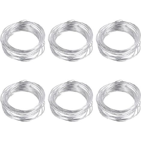 6 Rollen flexibler Aluminiumdraht