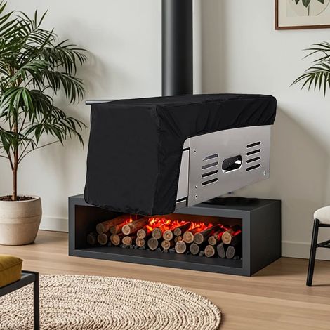 Grillschutzabdeckung, Zubehör, Schutzhülle, Seitenbrennerabdeckung, winddicht, staubdicht, elastischer Rand, Polyester, Größe 34,3 x 30,5 x 58,4 cm (1/5)