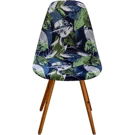 Housses de Chaise Salle à Manger Housse de Chaise scandinave pour Salle à Manger Extensibles 4 Pieces Doré (1/5)