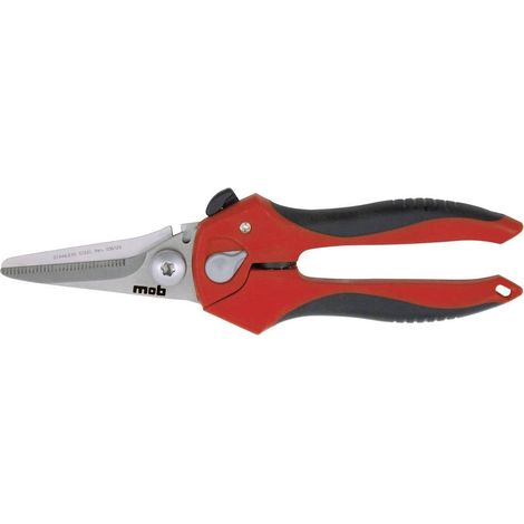MOB 361200401 Forbici universali 210 mm Rosso/Nero