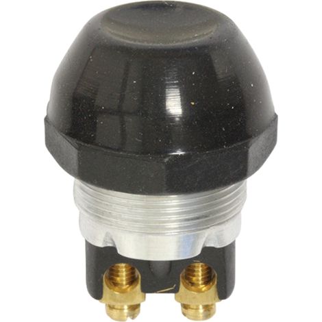 interrupteur poussoir à impulsion ø 22,5 mm 12/24v - 20/15a 2 bornes étanche