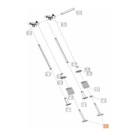KIT DE VÁLVULAS EMAK ORIGINAL L66152515