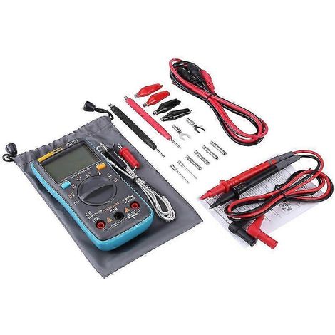 Multimètre numérique ANENG AN8002 True RMS AC/DC, mesure de tension et de résistance, ampèremètre, 6000 points, haute qualité (1/5)