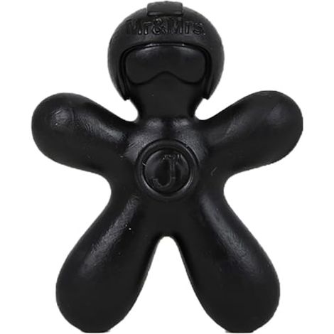 MR&MRS Big Joy Sea Rose Negro  Ambientador para coche con fragancia marina y floral  Diseño original en forma de personaje  Hasta 45 días de fragancia  Fabricado en Italia
