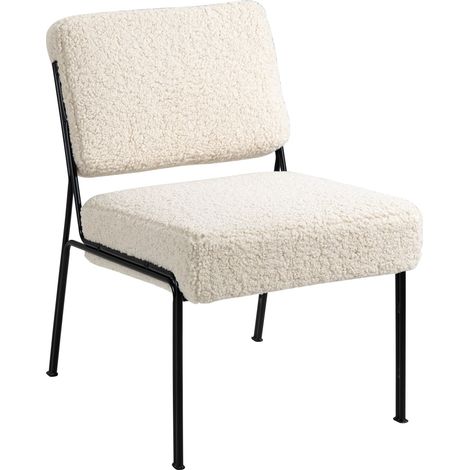 Nordlys - Fauteuil de Salon Scandinave Design Pieds Metal (1/5)