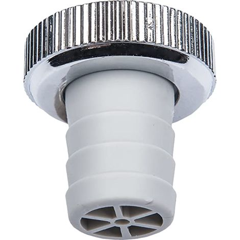 RACCODO PER TUBO FLESSIBILE IN PLASTICA- PORTAGOMMA ABS 3/4 - SIGILLATURA PIATTA 
