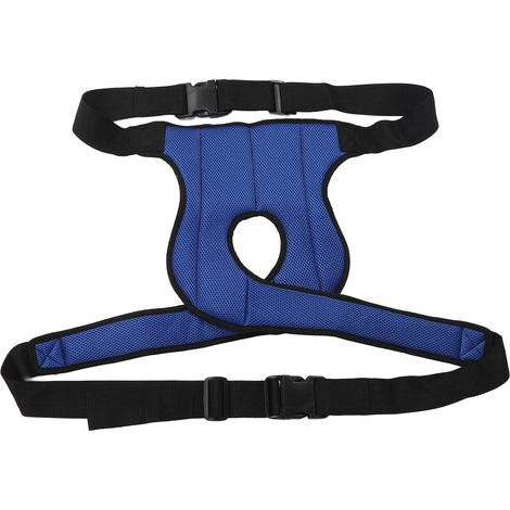 Ceinture de sécurité ajustable pour cuisses de fauteuil roulant, sangle de retenue avec boucle à dégagement rapide (1/5)
