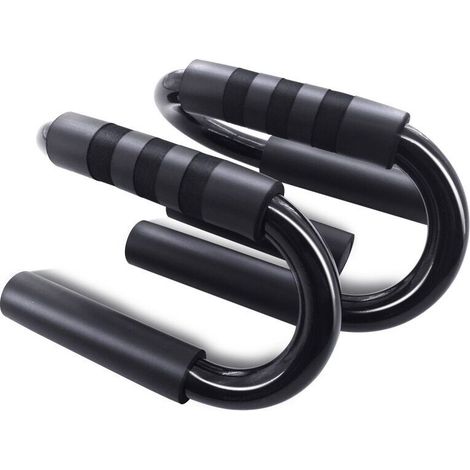 Support de pompes en forme de S, un outil de musculation puissant pour développer les muscles pectoraux et abdominaux, et une aide pour la planche. (1/5)