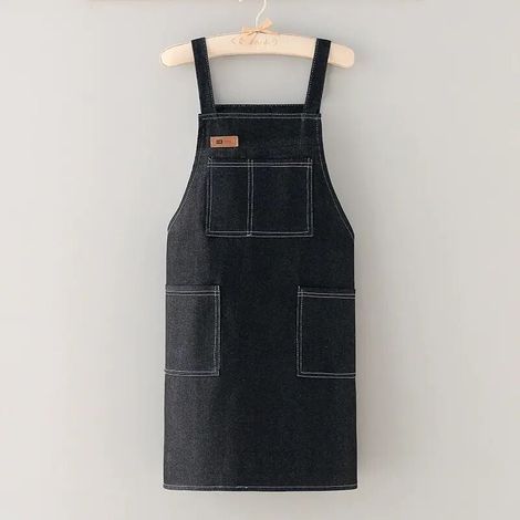 Tablier , Tablier de Travail en de avec 3 Poches, résistant à la chaleur et ignifuge, Bretelles Réglables de M à XXXL pour Hommes et Femmes