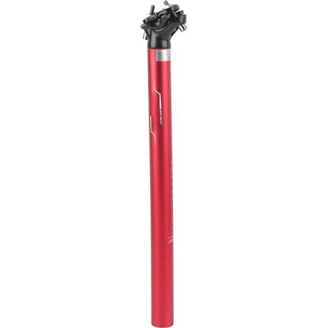 Tige de selle de vélo en alliage d'aluminium rouge (1/5)