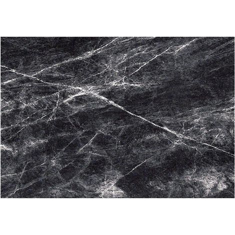 Set de table rectangulaire en marbre européen, antidérapant, isolant thermique et imperméable, idéal pour la maison, l'hôtel ou le restaurant. (1/5)