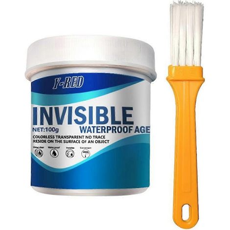 Agent imperméabilisant invisible, colle de réparation invisible -- (1/5)