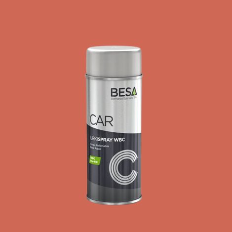 Bombe de peinture Rouge Saumon RAL 3022  Satin