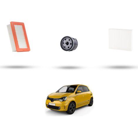 Kit tagliando 3 filtri compatibile con Renault Twingo III 1.0 Sce 48kw Dal 2014 (1/4)
