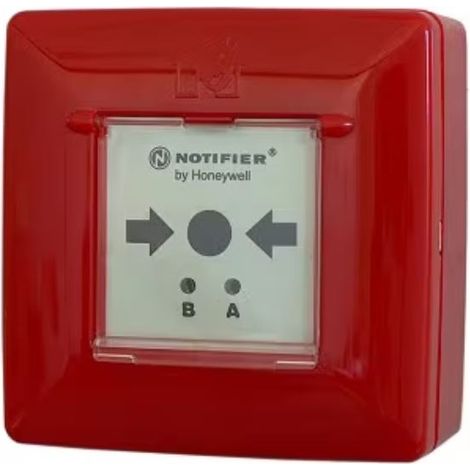Pulsante Manuale Indirizzato Analogico Rottura Vetro (Notifier Cod. P700N)