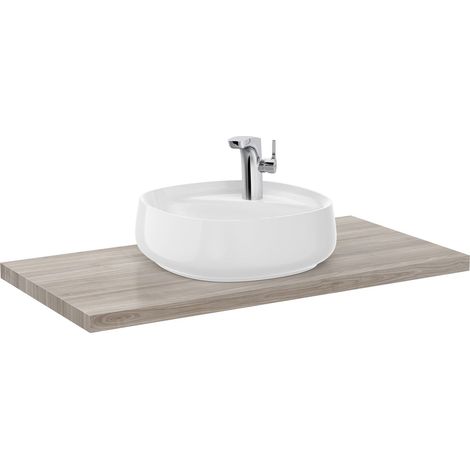 SAVANA plan vasque étanche - ROCA Couleur : Oak City - Dimensions : 1000 mm (1/2)
