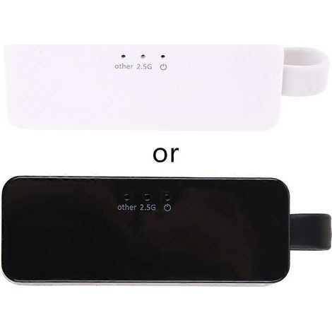 USB-LAN-Adapter, USB 3.0 Hub-Netzwerkkarte, 2500 Mbit/s, 2,5 Gbit/s RJ45-LAN-Ethernetkarte