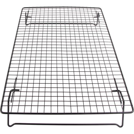 Grille de refroidissement en fer pour gâteaux, biscuits et pain - Accessoire four noir pour pâtisserie, café et boulangerie (1/5)