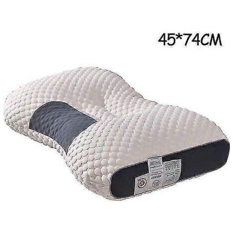 Oreiller cervical orthopédique favorisant le sommeil et protégeant la nuque  oreiller de massage en fibres de soja pour une utilisation à domicile. (1/5)
