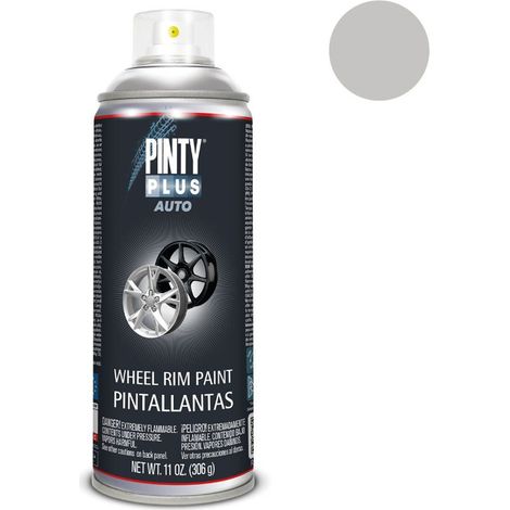 Vernice per ruote auto PintyPlus - Spray argento brillante 520cc L150