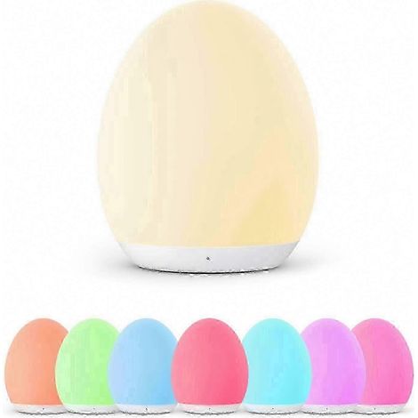 VAVA USB-wiederaufladbares LED-Nachtlicht für Kinder, sanftes Nachtlicht für Kinderzimmer, tragbare kabellose Beleuchtung, originelles Design, ideal zum Lesen und Schlafen (1/4)