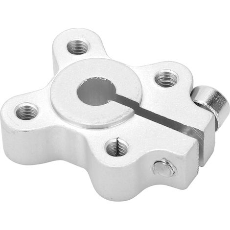 Moyeu de roue en aluminium, vis M4, arbre de serrage, pièces de serrage, accessoires de montage, alésage de 6 mm (1/5)