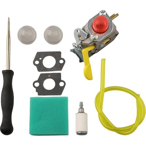 Kit de carburateur pour débroussailleuse Craftsman Weedwacker 25 cc 43,2 cm – Kit complet de réparation pour l'entretien des souffleurs à gaz (1/5)