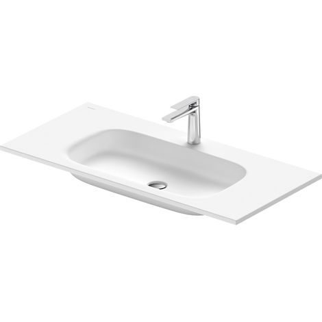 Duravit Sivida lavabo con mueble, 1 agujero para grifo en el