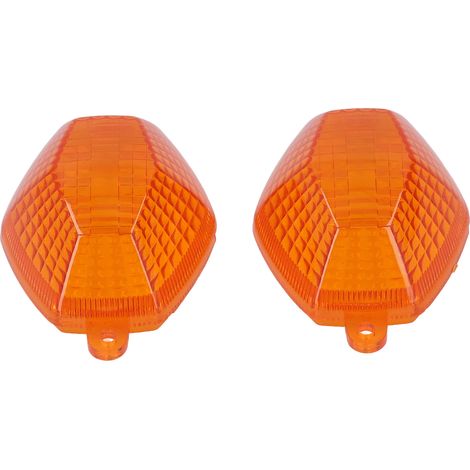 Clignotant Avant Droit Gauche Feu Indicateur Verre Optique Protection pour Suzuki DL1000 V-Strom 2006-2012 Jaune (1/5)